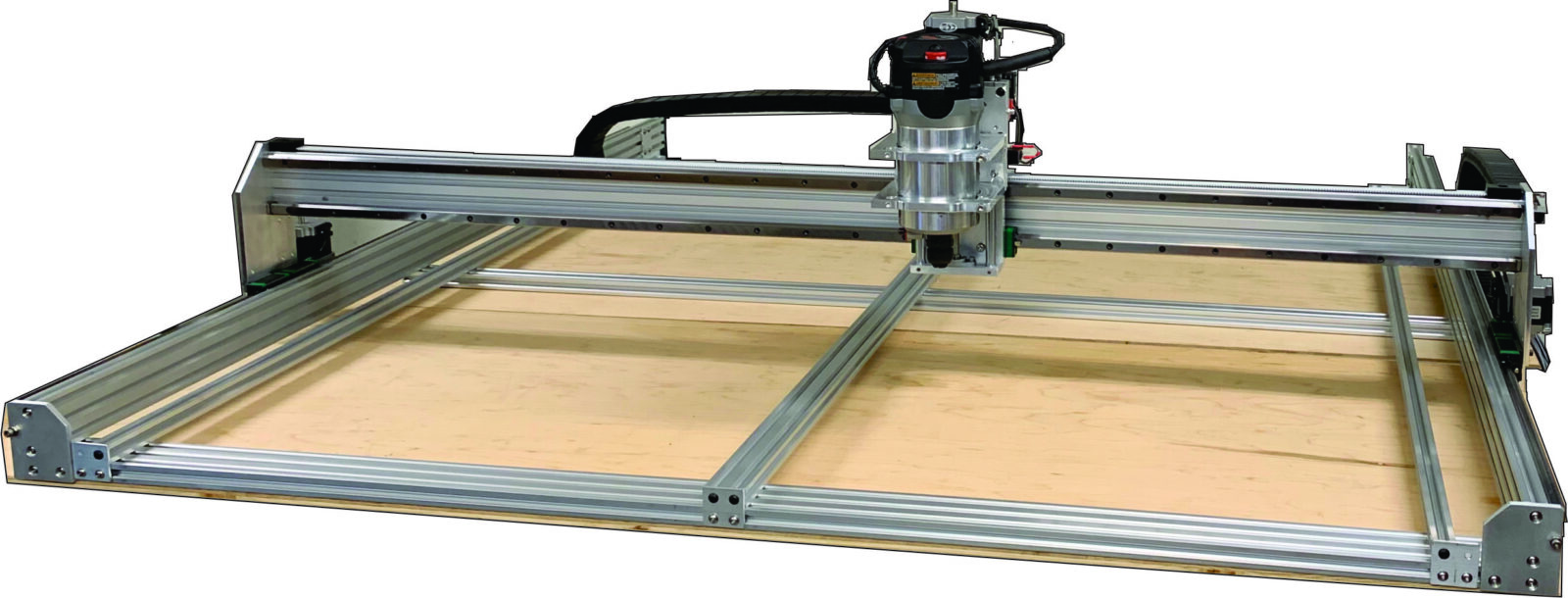 vBotTech 4'x4' CNC router machine gantry